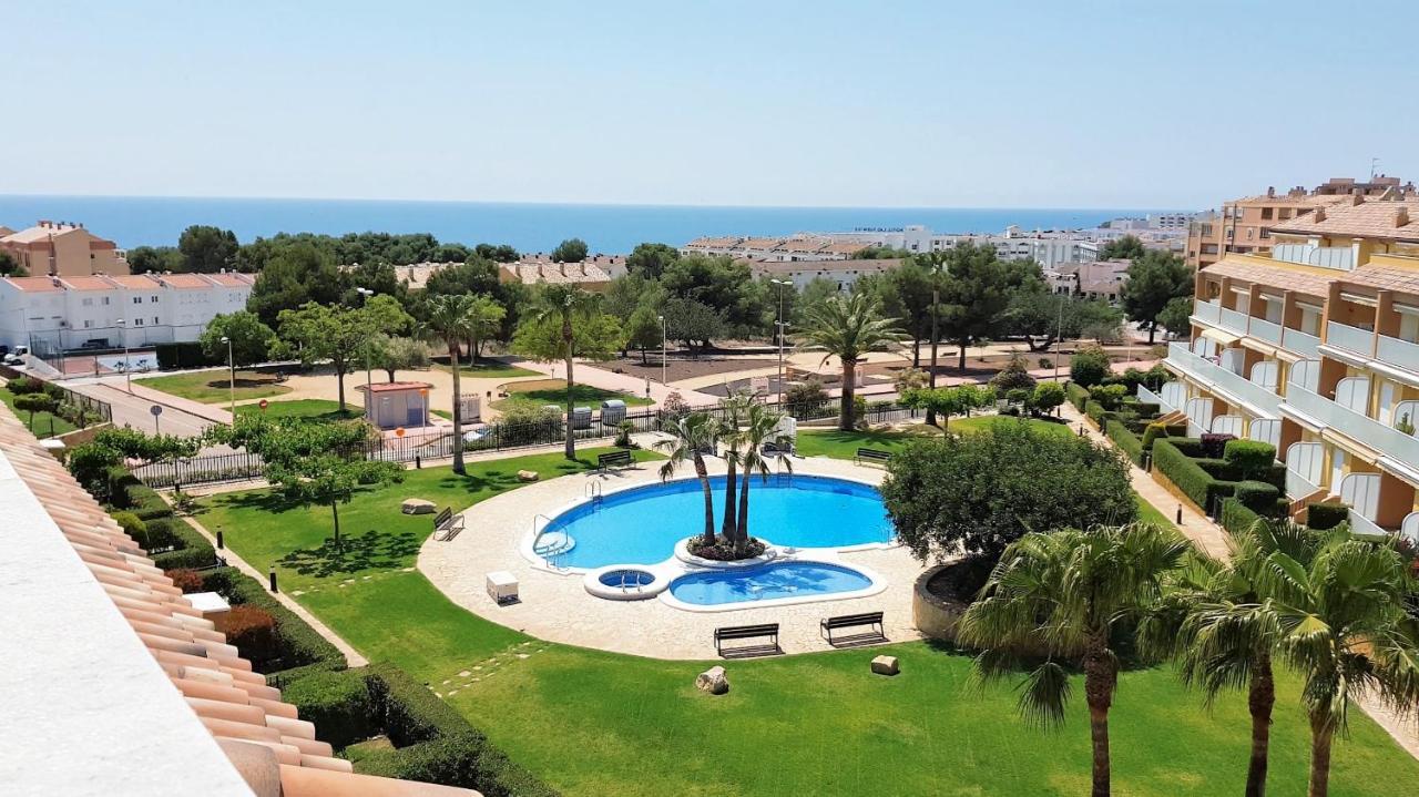 Atico Con Vistas Al Mar , Wifi Y Piscina - Sierra Irta Albert Villas Alcoceber ภายนอก รูปภาพ