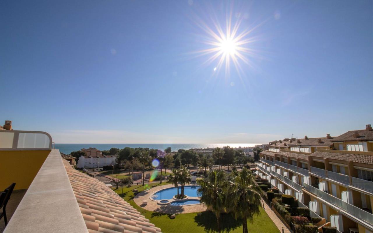 Atico Con Vistas Al Mar , Wifi Y Piscina - Sierra Irta Albert Villas Alcoceber ภายนอก รูปภาพ