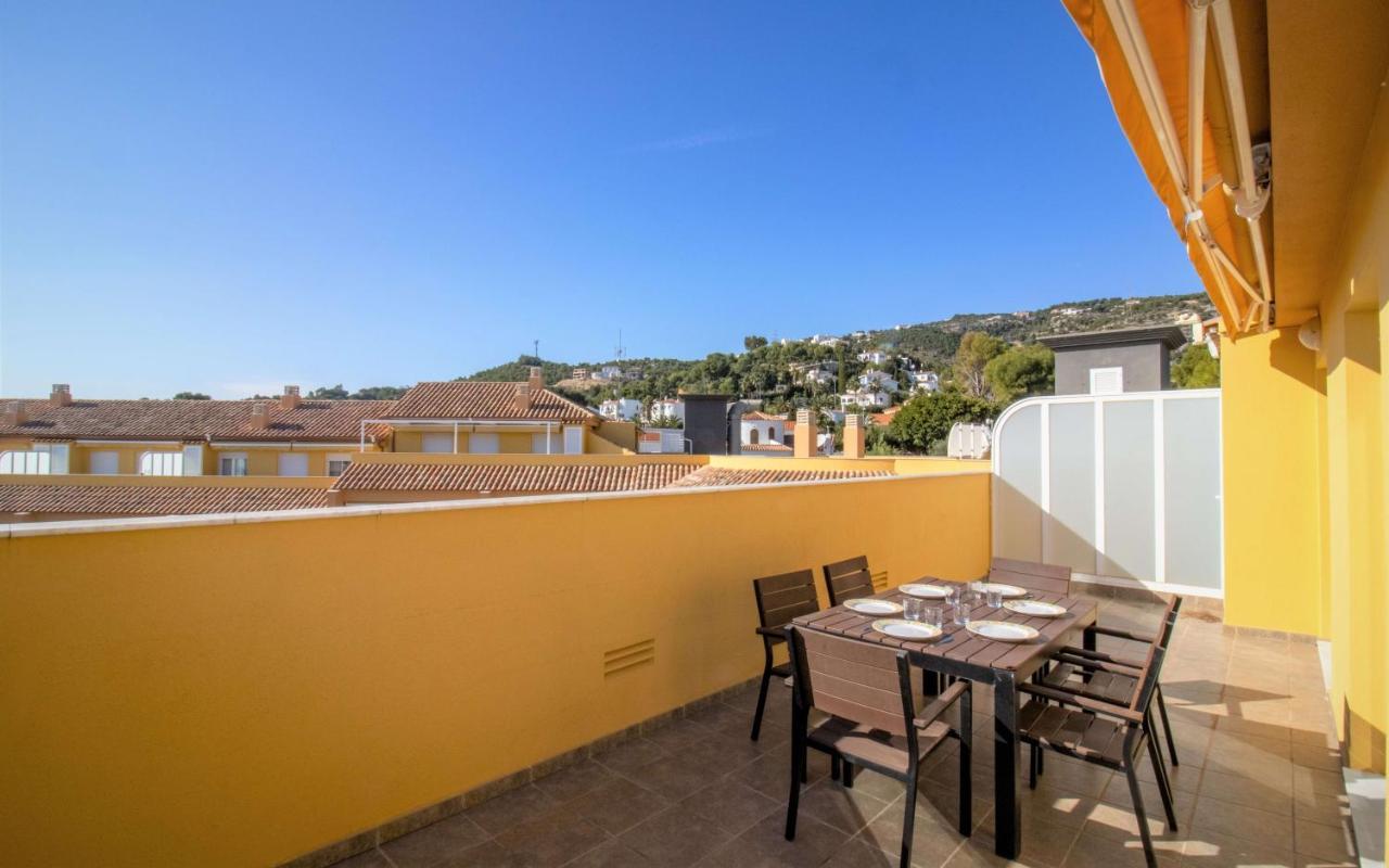 Atico Con Vistas Al Mar , Wifi Y Piscina - Sierra Irta Albert Villas Alcoceber ภายนอก รูปภาพ